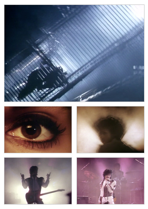 Let’s Go Crazy music video selected snapshots