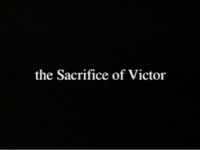 The Sacrifice Of Victor title screen